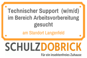 Technischer Support (m/w/d) im Bereich Arbeitsvorbereitung gesucht bei der Schulz-Dobrick GmbH